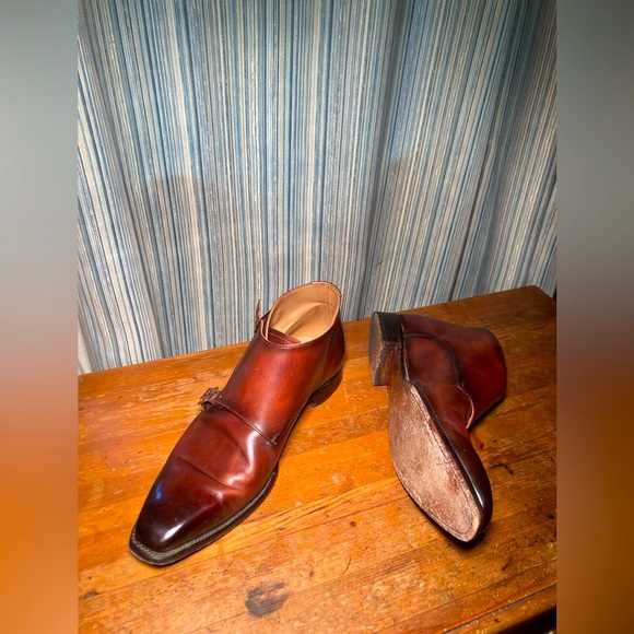 Carlos Santos Double Monk Strap Boots. UK9 - Picture 4 of 12